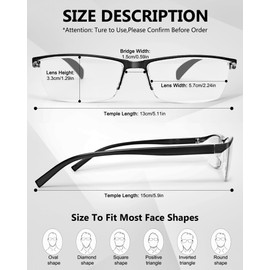 YayGlasz 4 Pack Reading Glasses Men - Readers for Men Classic Style, Spring Hinges, Sturdy and Durable, Blue Light Protection Cheaters +1.25