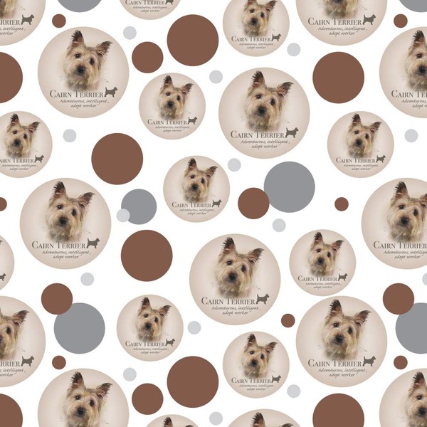 GRAPHICS & MORE Cairn Terrier Dog Breed Premium Gift Wrap