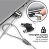 Cable Technologies Steel Security Cable 110cm Notebook with Padlock Kensington