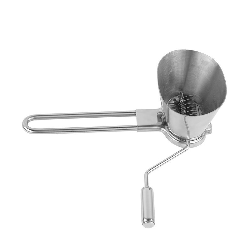 HAOHIZE Coriander Chopper, Stainless Steel Manual Herb Spice Mill Vegetable