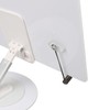 Book Reading Stand Foldable 360 Degree Rotating Book Stand Acrylic