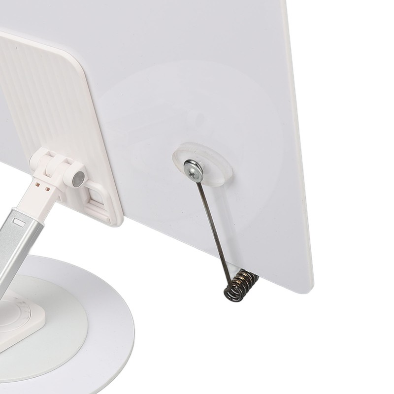 Book Reading Stand Foldable 360 Degree Rotating Book Stand Acrylic