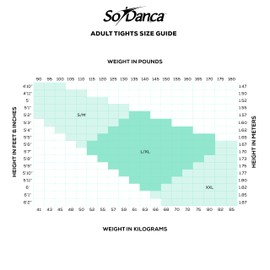 So Danca - Adult Footless Tights,Perfect for Dance, Activewear, and Daily Wear, 85% Nylon / 15% Spandex -TS70 (US, Alpha, Large, X-Large, Regular, Regular, White)