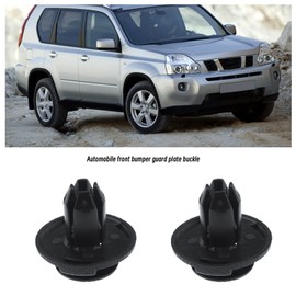 eMagTech Pack of 50 Car Front Bumpers and Mudguard Mounting Clips 01553-05323 Compatible with Altima Armada Cube Frontier GT-R Juke