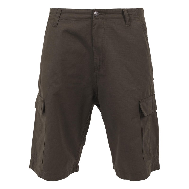 Urban Classics Men's Camouflage Cargo Short, Green - Grün (olive