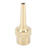 Brass Direct Fountain Nozzle Female Screw Connection Spherical Joint Adjustable