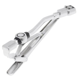 SWANK T0139 Record Needle Tie Clip, Tie Bar, Brass, No Gemstone