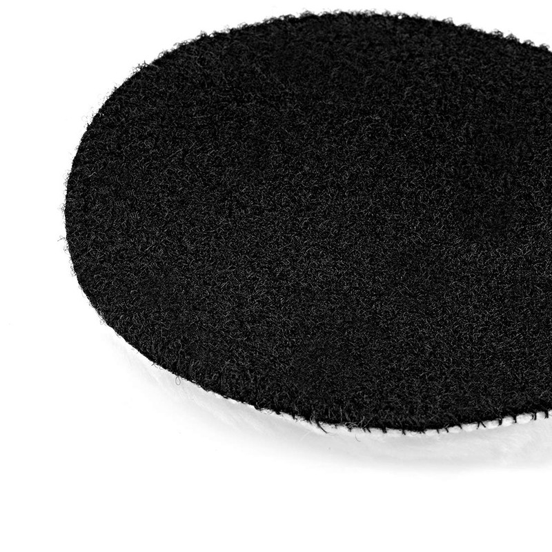 sourcing map 7" Wool Polishing Pad Hook and Loop Buffing