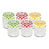Tescoma Preserving Jars 125 Ml, 6 Pcs Della Casa, Assorted