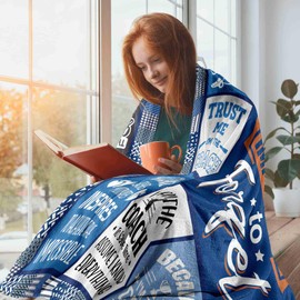 VMREAYR Coach Gift for Men Women, Coach Blanket 60"X50", Best Coach Gifts for Soccer, Football, Tennis, Basketball, Hockey, Baseball, Volleyball, Softball, Cheer Coach