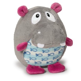 Nici 39265 Bath Hippo Design Patterned – 12 cm – grey