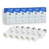 Losaitini® Socket Con Sensore De Movimiento 360°y Luminosidad E27 6pzs