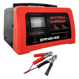 Banshee 6V 12V Volt 2AMP & 6AMP Dual Battery Charger