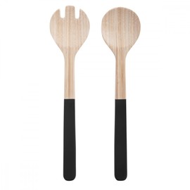 Present Time Bamboo Salad Servers S