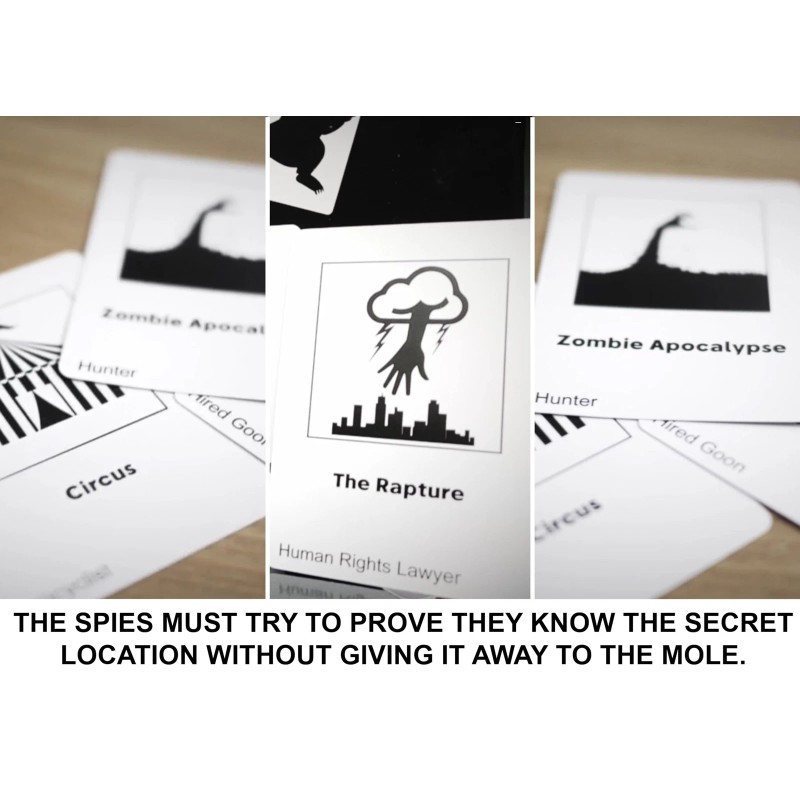 Clarendon Games The Mole Party Game Fun Bluffing and Observation