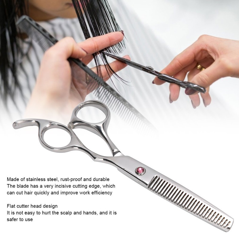 Professional Stainless Steel Hairdressing Scissors Salon Hair Trimming Cutting ScissorsThinning