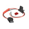 Voltage SAE Panel Mount Connector Socket with Maxi Fuse Waterproof