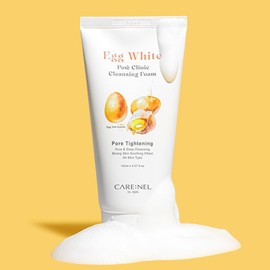Carenel 까레넬 달걀 난각막 피지모공청소 뽀득한 클렌징 폼 150ml Carenel Eggshell Membrane Pore Cleansing Foaming Cleanser 150ml
