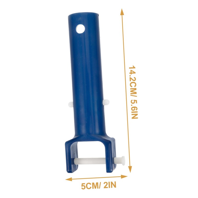 ORFOFE 3pcs Swimming Pool Pole Accessory Professional Pool Vacuum Brush