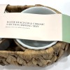 SOHO LOFT Serving Tray Cups 3 Compartment Woven Water Hyacinth