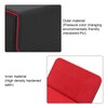 Card Storage Box Multipurpose Large Capacity Flip Side Insert PU