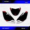 Factory EFX Black & Red Shift Racing Graphics Kit fits