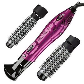 Revlon Kit de Cepillos de Aire Caliente para Estilos Lisos y Brillosos, 1” y 1 1/2” (2.54 cm y 3.81 cm)
