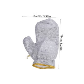 Ciieeo Heat Resistant Kitchen Gloves for Pot and Pan Cleaning Reusable Household Gloves with Burn Protection for Versatile Home Use