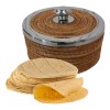 GalaSoluciones Tortillero De Ocoxal Con Acero Gaero® Hecho A Mano