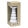 Maruesu Candlestick Holder, White, 3.0 Size Low, White