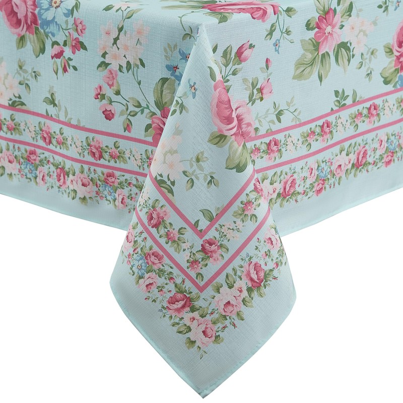 Elrene Home Fashions Spring Summer Vintage Floral Garden Cottage Border
