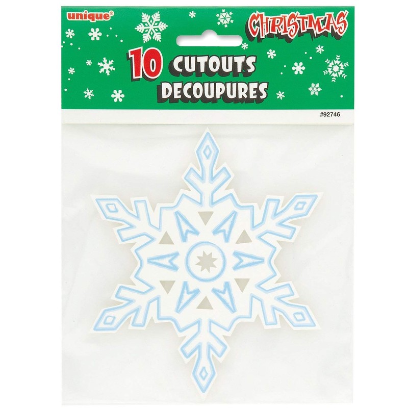 Unique Decoration Party Supply, 5", White/Blue