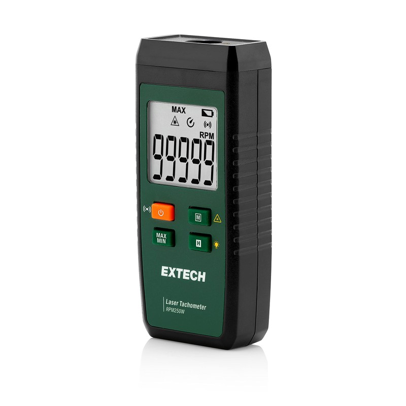 Extech RPM250W Tachometer with Connectivity to ExView App