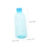 COLLBATH 5pcs Portable Mini Dropper Bottles for Travel Lightweight Liquid
