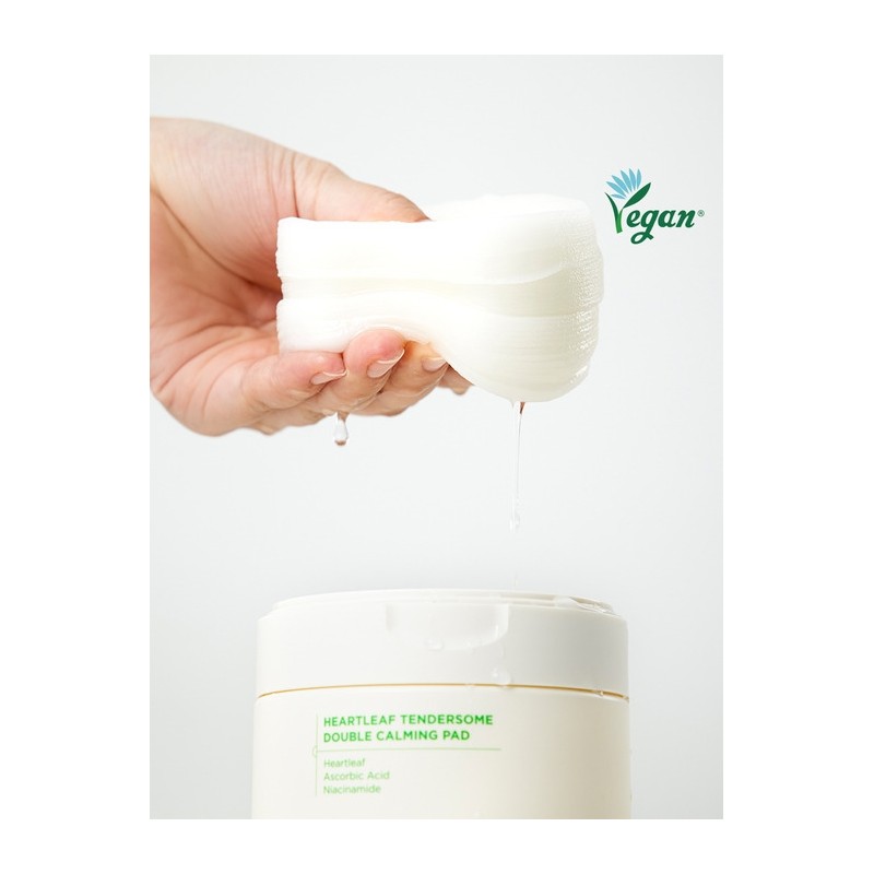 [2 SET] Ilsoh Houttuynia cordata Tender Jom Double Soothing Pads