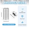 PATIKIL 6 Pcs Stainless Steel Spacers, 12mm ID x 16mm