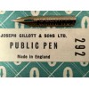 Joseph Gillott Vintage JOSEPH GILLOTT'S 292 Public Pen Flex Dip