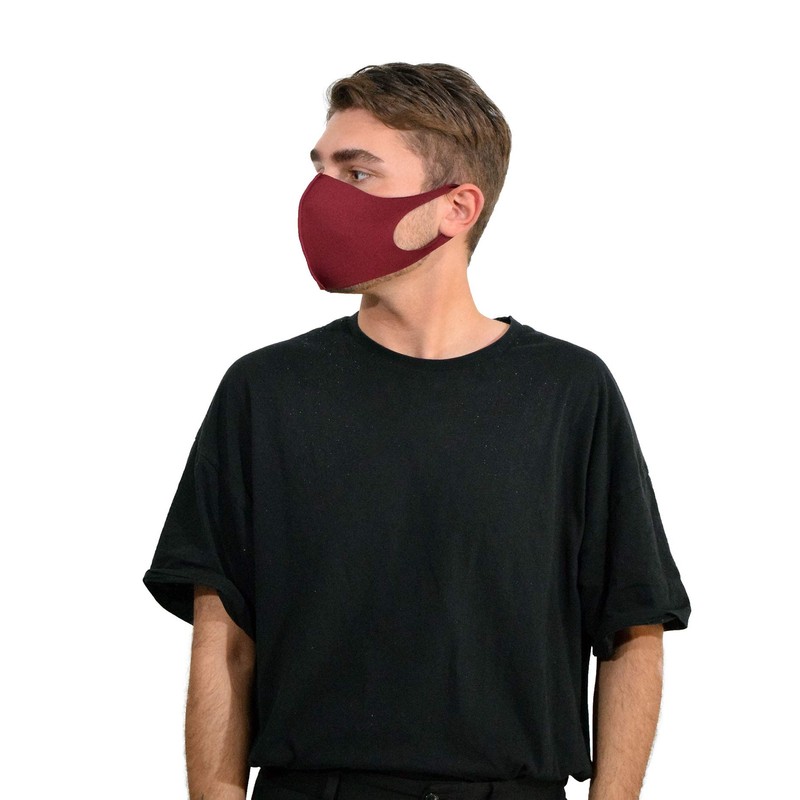 Basic Sense 3D Washable Reusable Thick Reinforced Plain Face Coverings