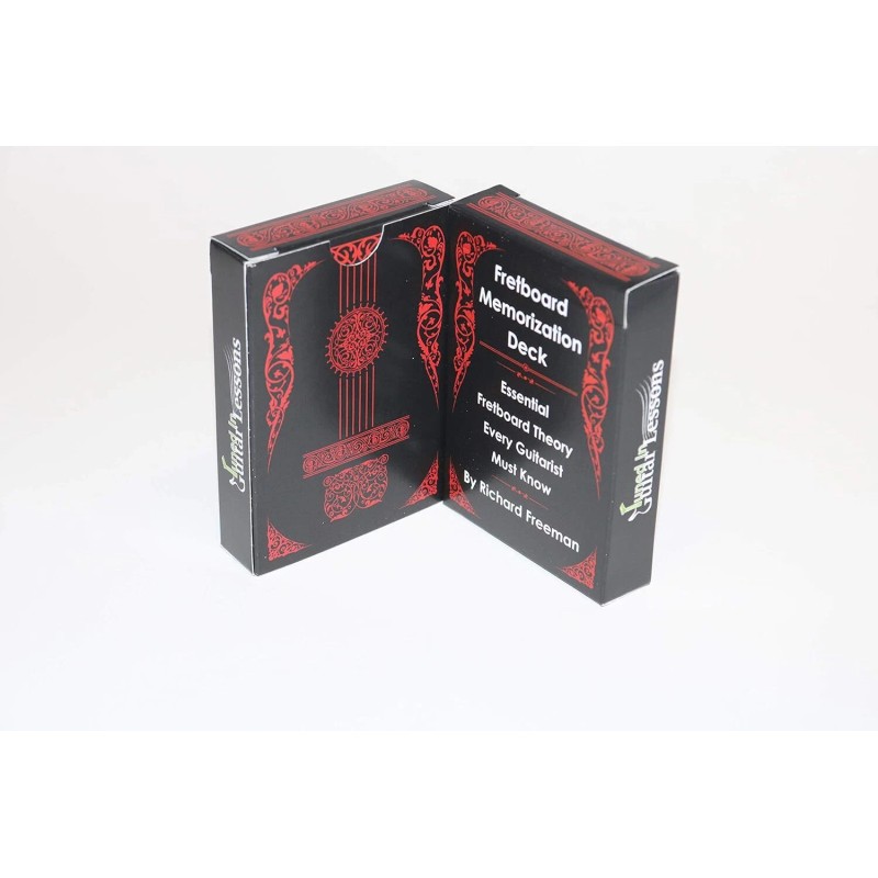 Guitar Flash Cards Learn Notes Chords Scales Fretboard Music Theory