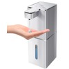 JEMISUN Automatic Liquid Soap Dispenser Touchless Soap Dispenser 380ml/12.8oz Rechargeable,