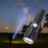 Flash Light P01 Portable Waterproof Black Handheld Flashlights with Data