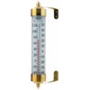 CONANT T16LFB Vermont Grande View Thermometer, Living Finish Brass