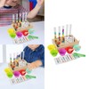 Baoblaze Montessori Balls in Cups, Beads Test Tube Toy, Rainbow