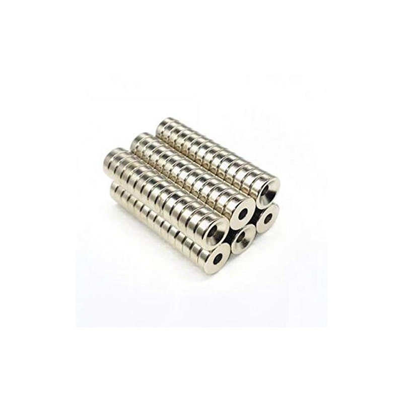 20 Pieces D12mm x H3mm,4mm Hole, countersunk disc Small Multi-Function
