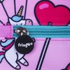 Fringoo - Kids Drawstring Bag - Front Zipped Pocket -