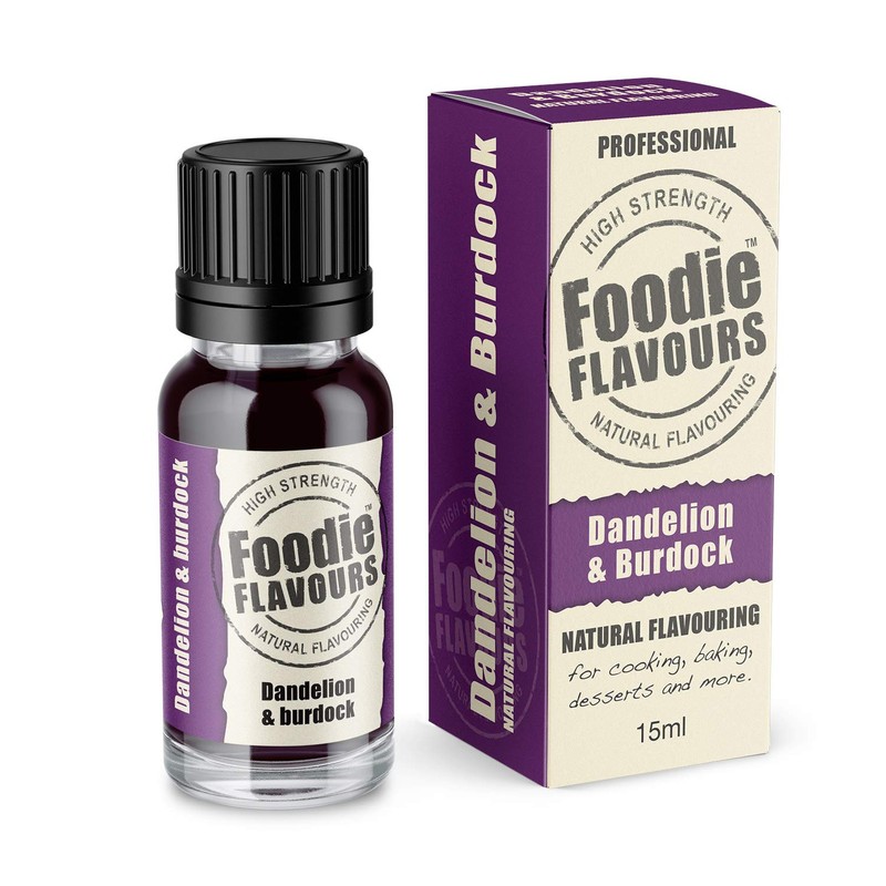 Foodie Flavours Natural Dandelion & Burdock Flavouring, High Strength -