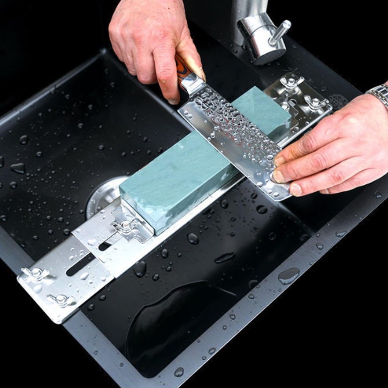 Sharpening Stone Holder Sink Bridge | Adjustable Grindstone Sink Bridge