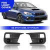 GearUp Fog Light Cover Driver and Passenger Side for WRX/WRX