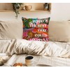 Voatok Leopard Cheetah Inspirational Pillow Covers 18x18, Retro Preppy Maximalist