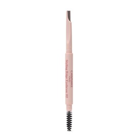 Canmake Styling Edge Eyebrow Pencil Thin Lead with Brush 02 Ash Brown